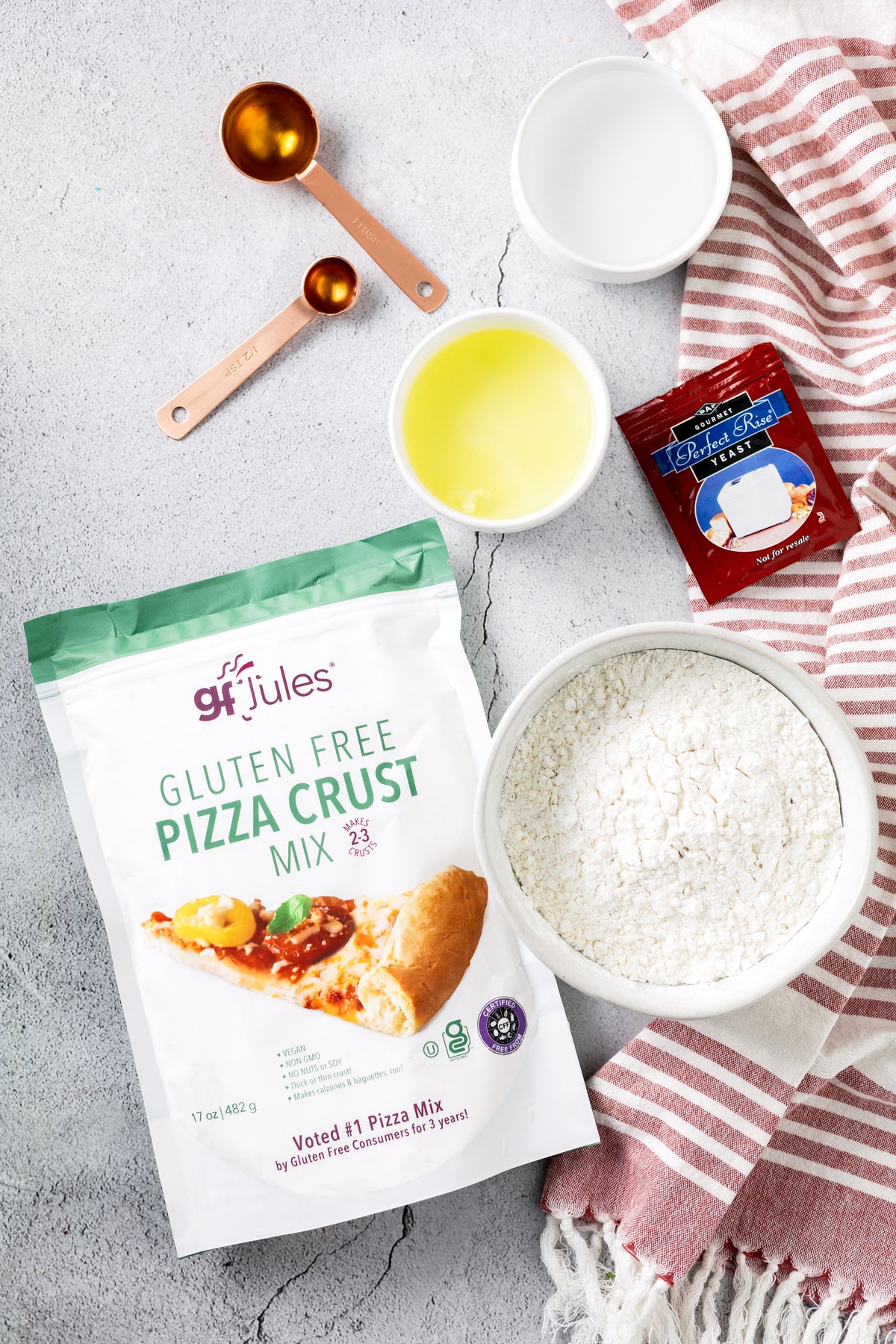 Gluten Free Pizza Crust Mix - gfJules